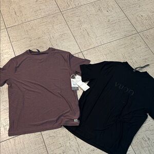 Vuori Maroon and Black T-Shirts